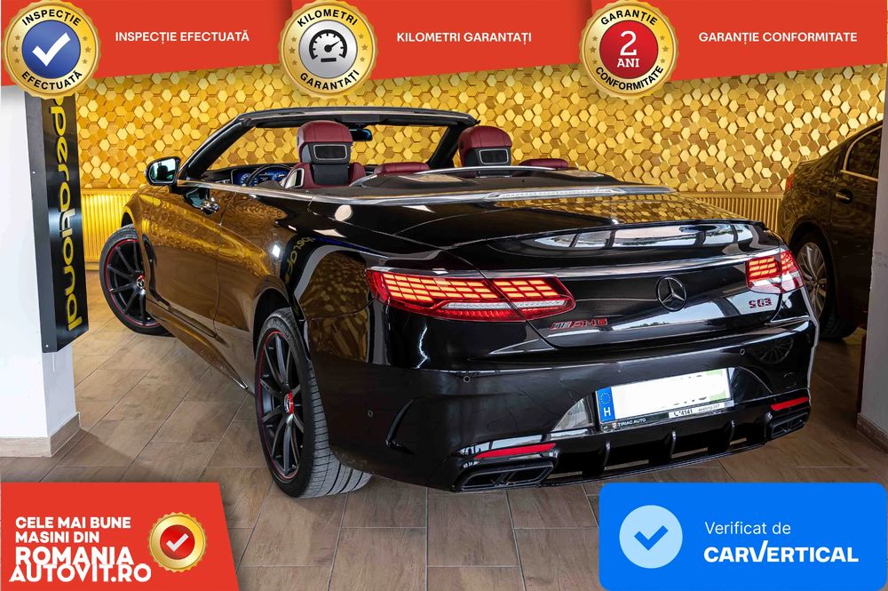Mercedes-Benz S 63 AMG Cabrio 4Matic AMG Speedshift 7G-MCT - 7
