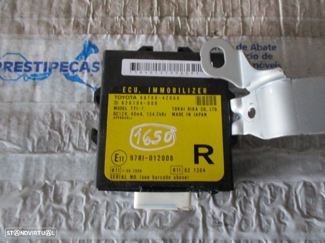 Modulo 89780 42060 TOYOTA RAV 4 2004 IMOBILIZADOR - 1
