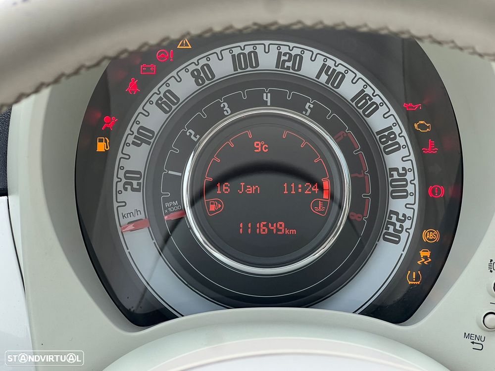 Fiat 500 1.2 Lounge - 15