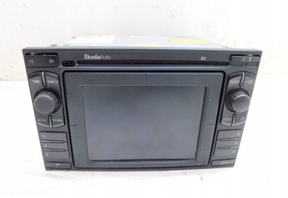 SKODA SUPER B I 04r RADIO Z NAWIGACJĄ SKODAAUTO 1U0035191B - 2