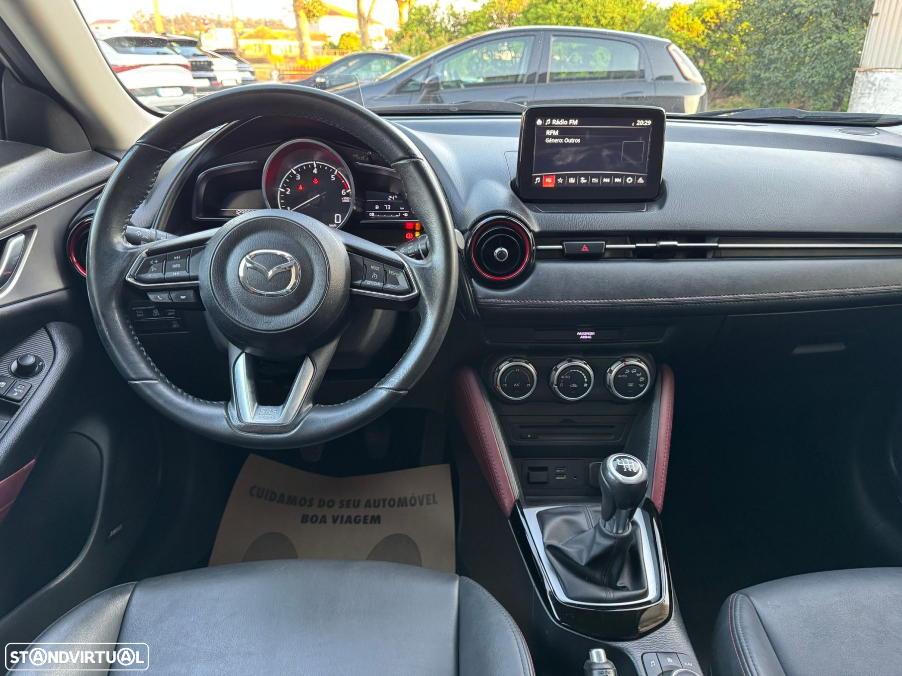 Mazda CX-3 1.5 Sky.Excellence HT Leather White Navi - 9