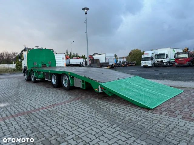 Volvo FM 400 8x2 Laweta Transport Maszyn 9M - 2