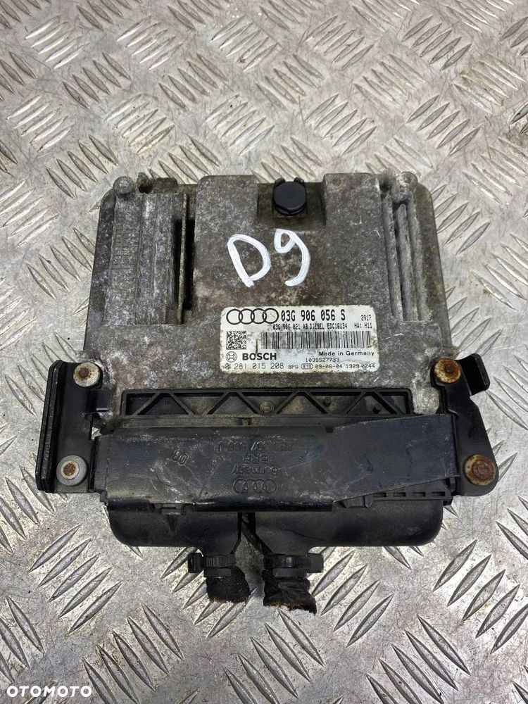 STEROWNIK KOMPUTER SILNIKA ECU 1.9 TDI AUDI VW SKODA A3 8P 03G906056S - 1