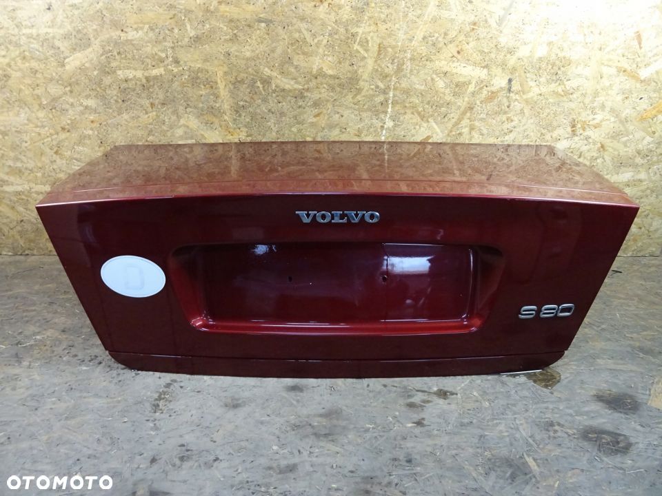 KLAPA TYŁ TYLNA BAGAŻNIKA VOLVO S80 98-04 NR110 - 1