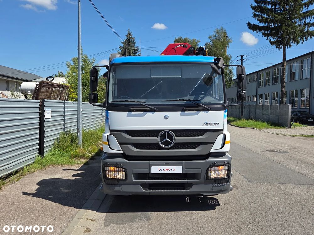 Mercedes-Benz AXOR 1824 // HDS HMF 1420-K3 3 WYSUWY + PILOT // NOWY KIPER // ŻURAW DŹWIG CRANE KRAN - 29