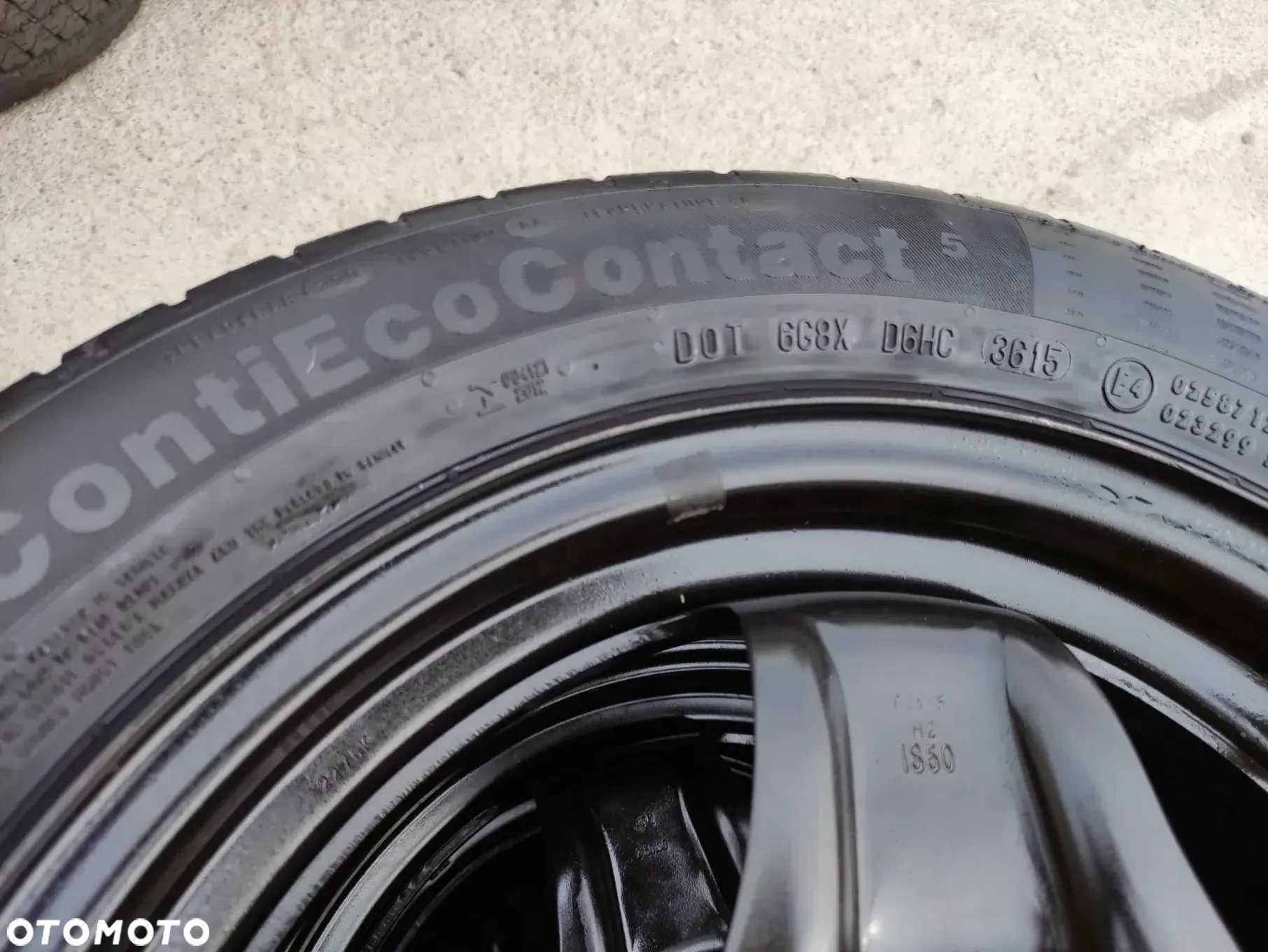 185/55R15 82H Opony Letnie Lato CONTINENTAL ContiEcoContact 5 6,5mm ALU-RAD Legnica jak 195/50 - 6