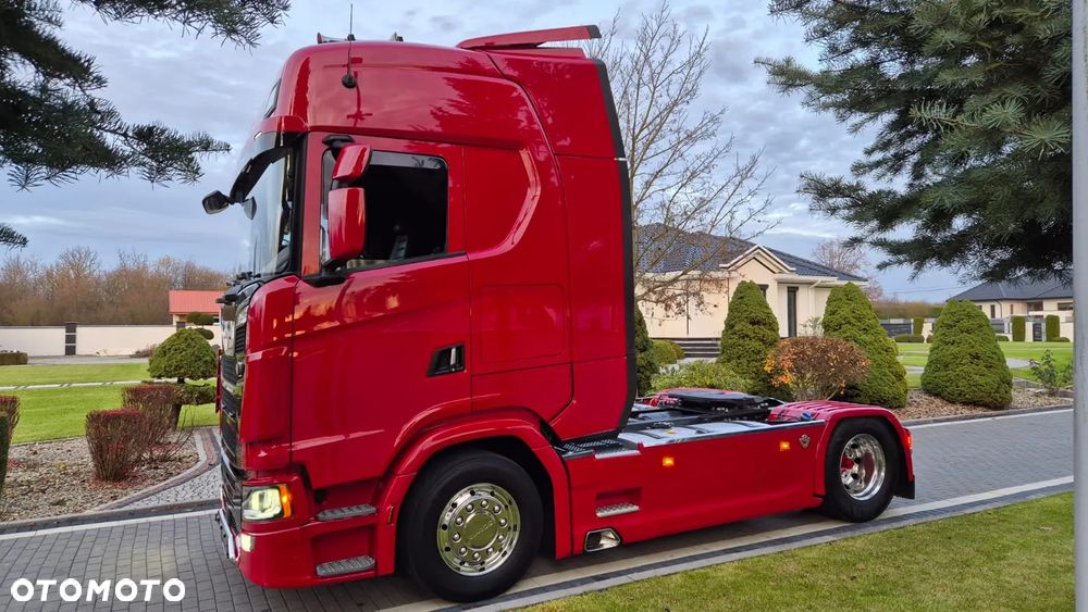 Scania SCANIA///S530///V8///2022/// FULL LED///ALUFELGI/// KLIMATYZACJA POSTOJOWA/// ZABUDOWY MIĘDZYOSIOWE/// SKÓRZANE FOTELE///WAGA/// STAN JAK NOWY///RETARDER/// - 8