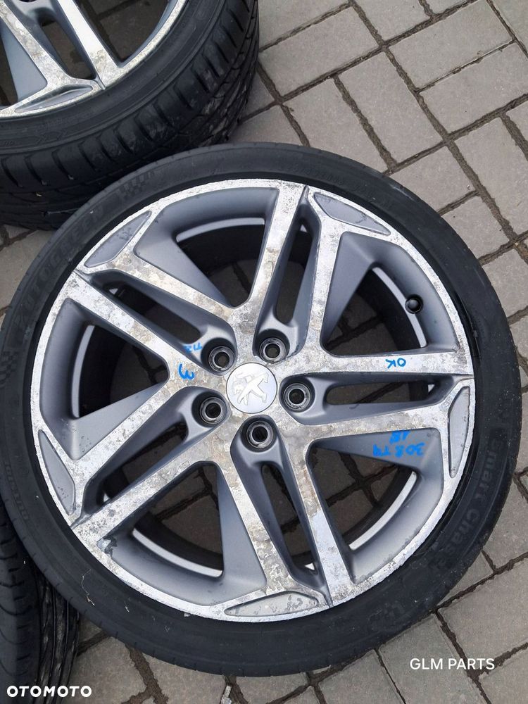 peugeot 308 ii t9 felgi aluminiowe 18" 5x108 et 48 9677989877 - 15