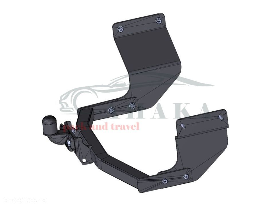 Hak Holowniczy Odkręcany Do Ford Transit Connect Furgon, Bus 2009-2013 - 2