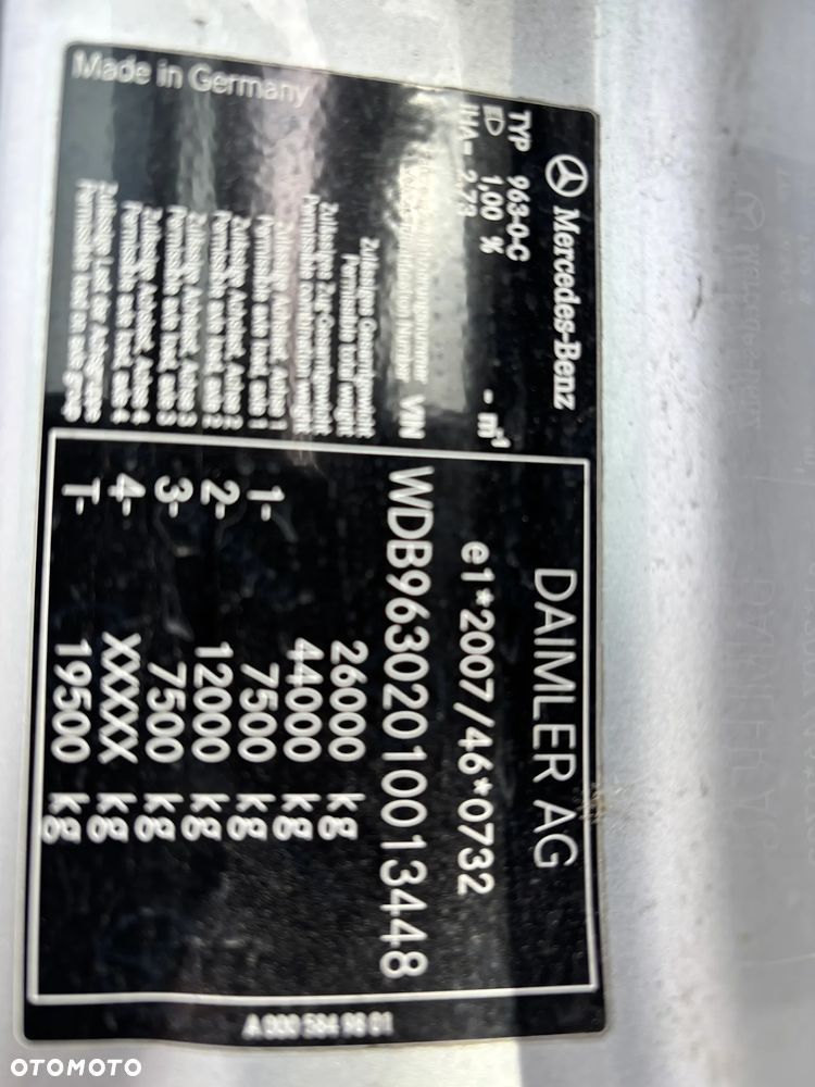 Mercedes-Benz ANTOS 2543 cysterna do dystrybucji paliwa, zabudowa ESTERER , z Niemiec - 14