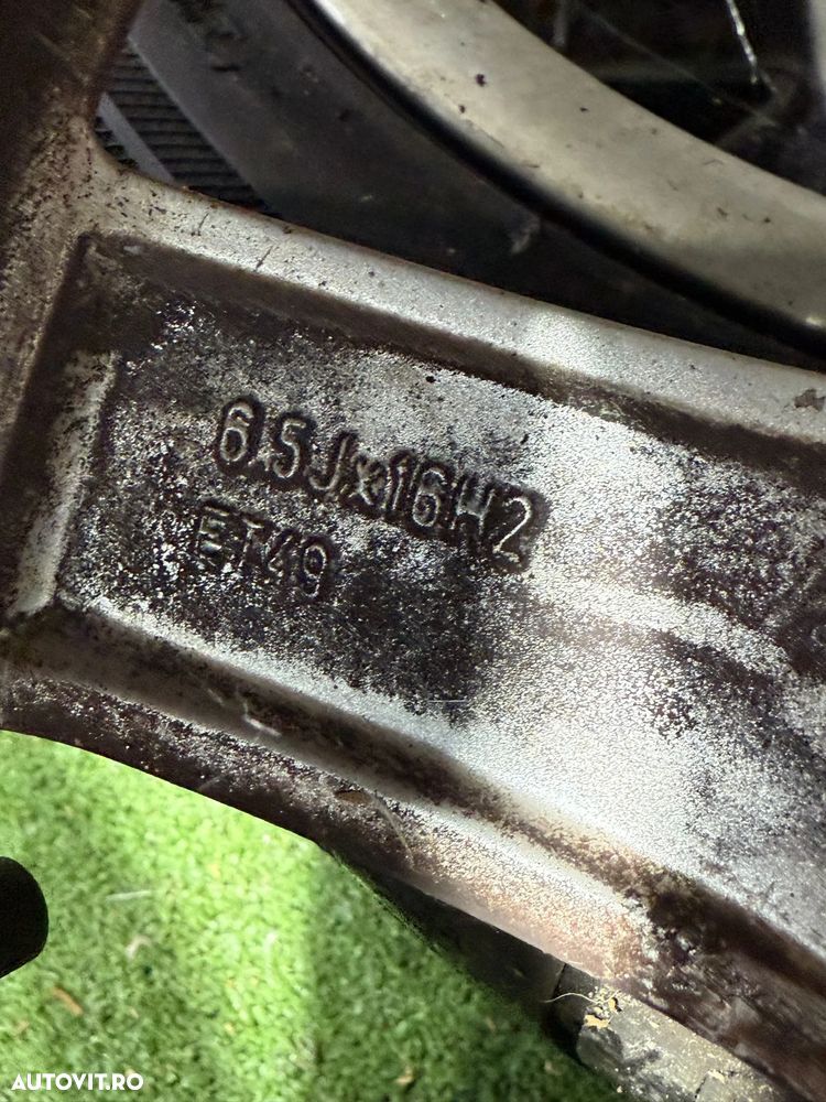 JANTE MERCEDES BENZ R16 / 5x112 / A180 / 6,5JX16H2 ET49 / 205/55 R16 + CAUCIUCURI (X4) - 7