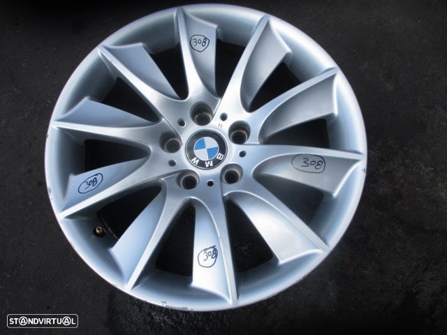 Jante Solta Jant308 BMW 520D F11 FASE 1 2011 2.0D 184CV 5P PRETO ET30 8X18 5X120 72.6Mm - 1