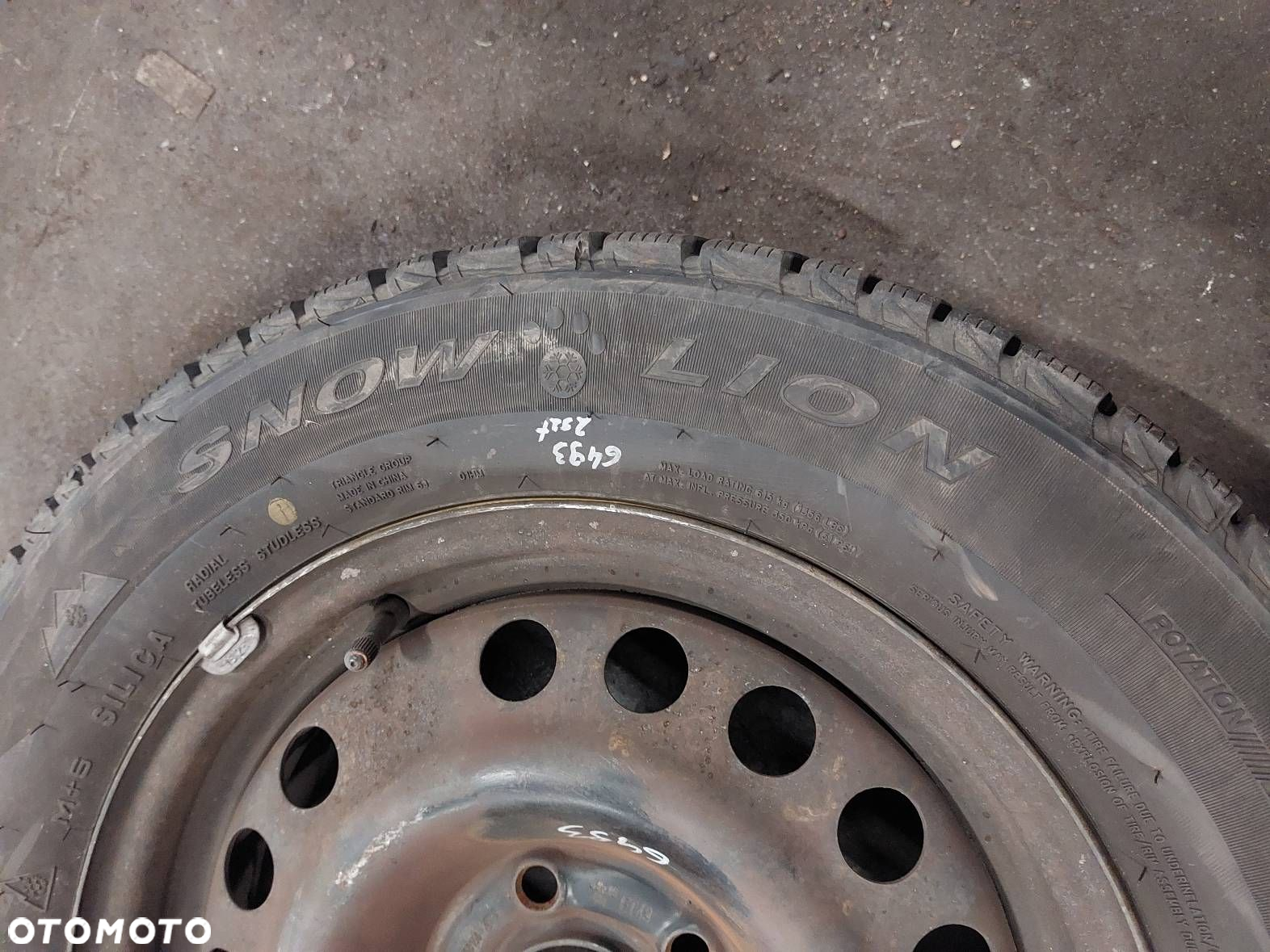 FELGI STALOWE 2 SZT 5x110 6Jx15 ET43 FI65,1 ZAFIRA A VECTRA C - 6