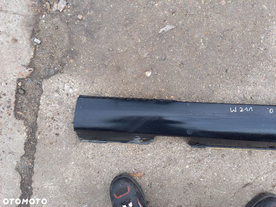 Listwa progowa lewa  Mercedes w211 04' kod 040 a2116980154 - 5