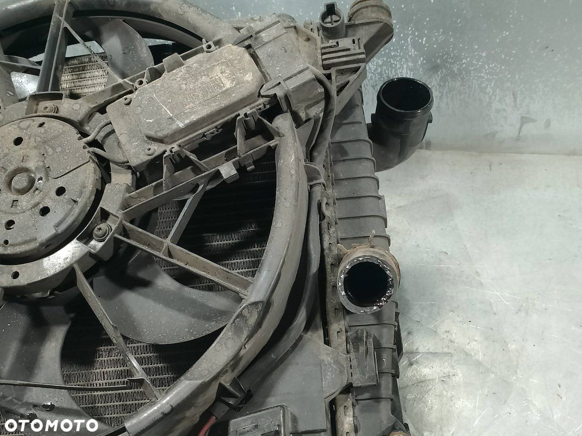 ZESTAW CHŁODNIC WODA KLIMA WENTYLATOR VOLVO V50 3M5H-8C607-RG  940086 1.6 D - 7