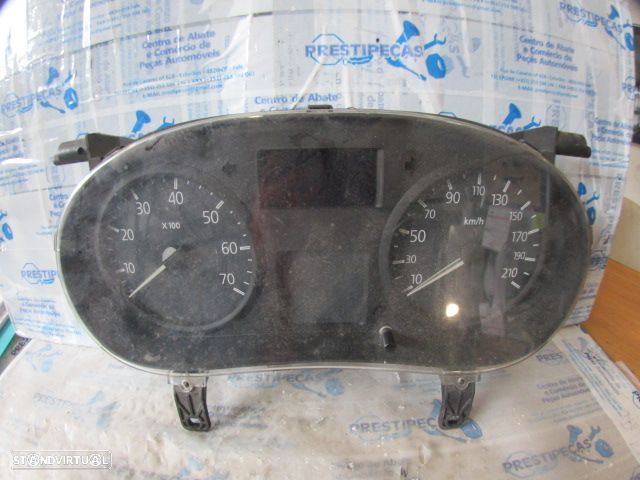 Quadrante 8200336241F RENAULT KANGOO 2008 1.5DCI 70CV 3P BRANCO KM/H DIGITAL RENAULT KANGOO 1 FASE 2  2007 1.5DCI 70CV 4P BRANCA - 1