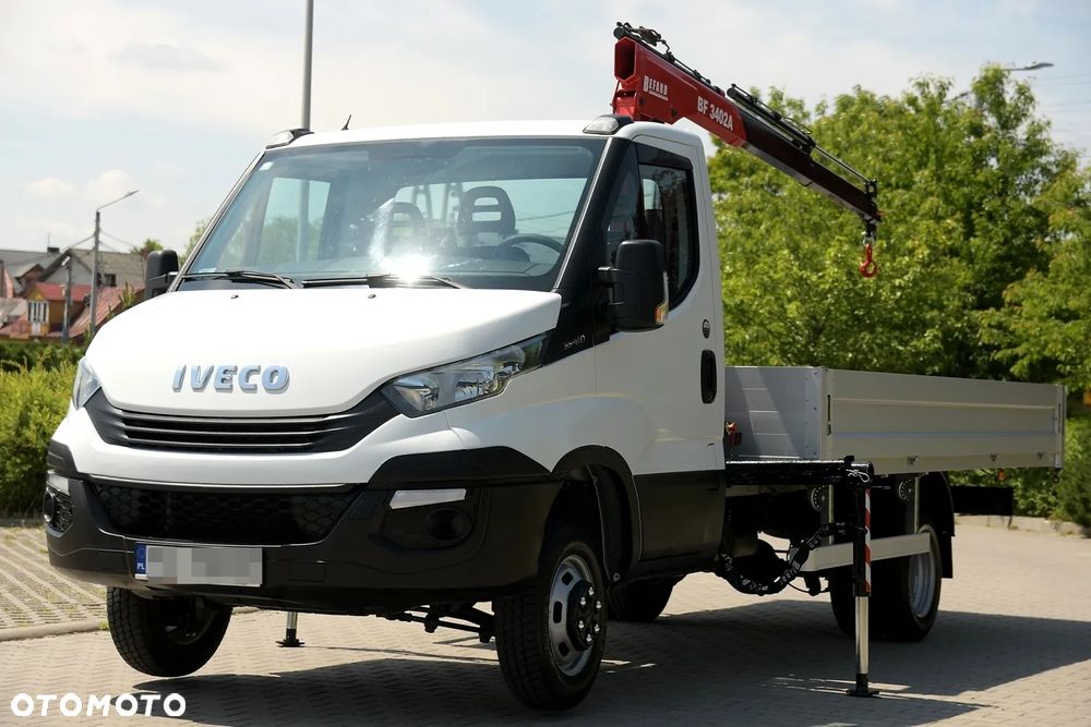 Iveco DAILY/35C14/HDS 1T/SKRZYNIA OTWARTA 8 EP/KOŁA  BLIŹNIACZE/JAK NOWY/BEZWYPADKOWY/NISKI PRZEBIEG/ - 11