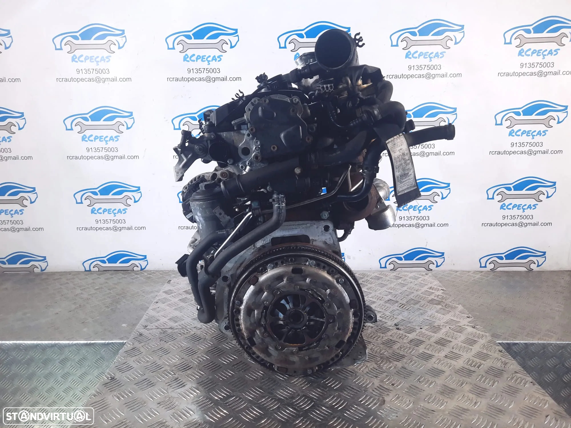 MOTOR COMPLETO 1.9 TDI 8V 105CV BKC BXE - 3