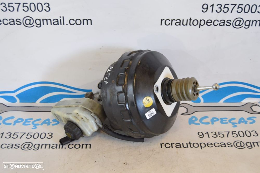 SERVOFREIO SERVO FREIO BOMBA DEPOSITO RESERVATORIO LIQUIDO TRAVÕES 1K2614105AH 1K2614105 1K2611301C 1K2611301 SEAT ALTEA II 2 MK2 5P 5P1 2.0 TDI 140CV BMM LEON 1P GOLF V 5 MK5 1K 1K1 - 3