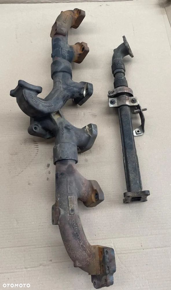 KOLEKTOR WYDECHOWY WYDECHU SCANIA R S NTG LNG 2516055 2538730 5720101 - 4