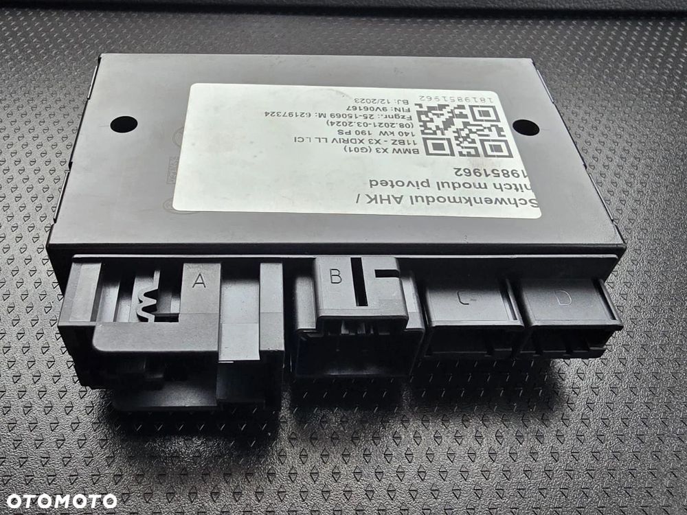 NOWY ORYGINALNY Hak Holowniczy elektryczny BMW X3 G01 X4 G02 6883977 - 9