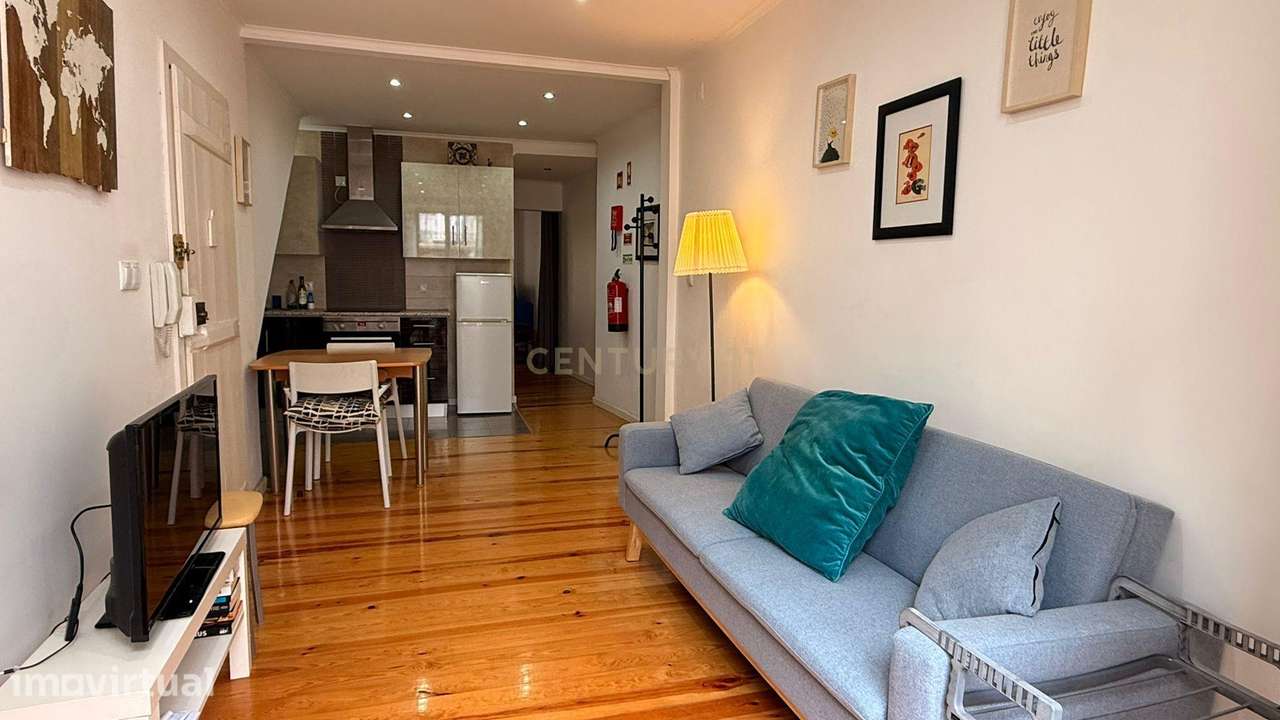 Apartamento T1 Mobilado em Arroios - Grande imagem: 2/19