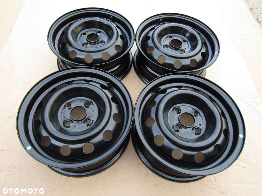1x Felga 14 Hyundai i10 i20 Accent Getz Kia Picanto Rio II 5,5j 4x100 ET46 - 5