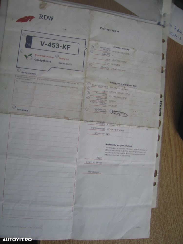 Mercedes-Benz SPRINTER 313 CDI , 3 LOC. DUBA XL , AC. - 24