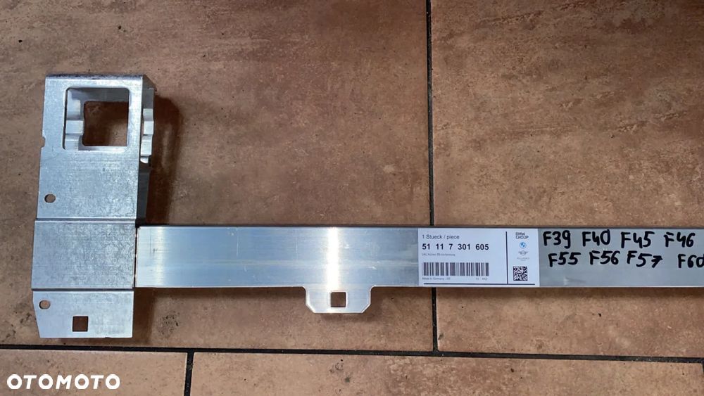 BELKA WSPORNIK PRZEDNI WZMOCNIENIE 7301605 BMW F39 F40 F45 F46 F48 F54 F55 F56 F57 F60 NOWA - 2