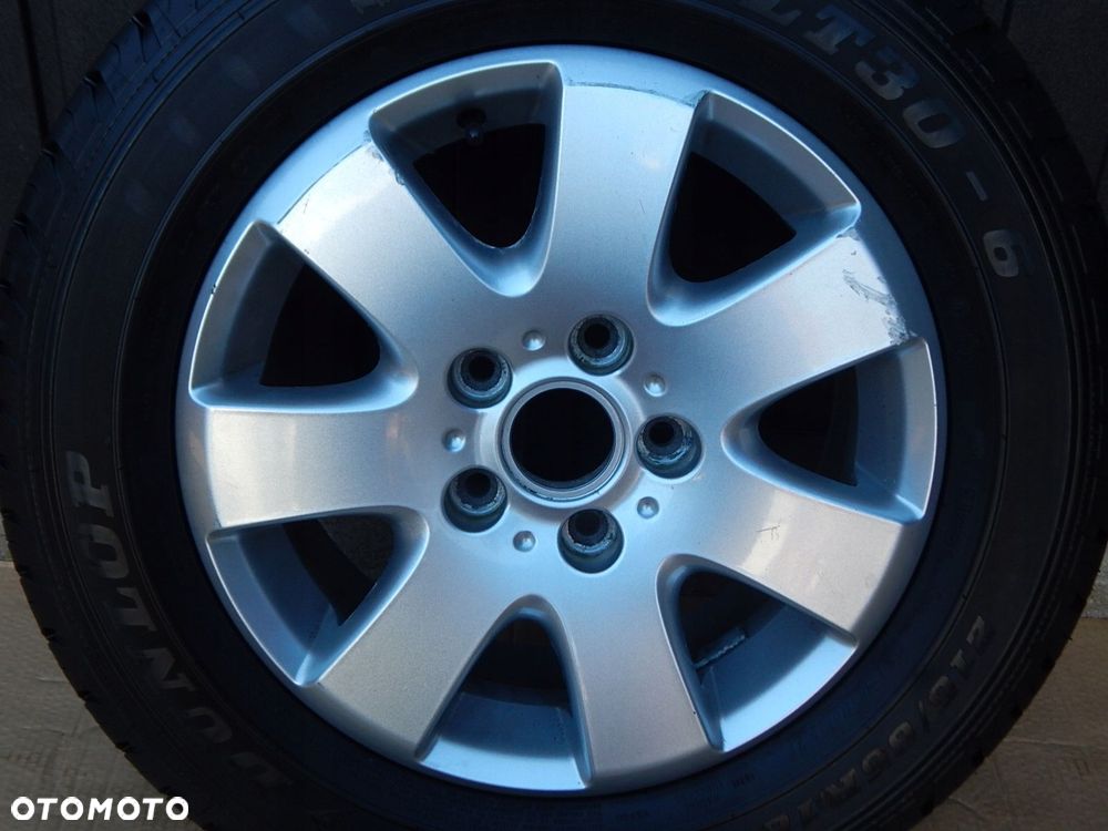 vw t5 alufelga koło zapasowe opona dunlop 215/65 r16 bieżnik 8.77 - 2
