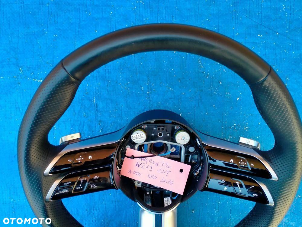 Mercedes W213 LIFT AMG Kierownica Łopatki Tempomat Distronic - 5