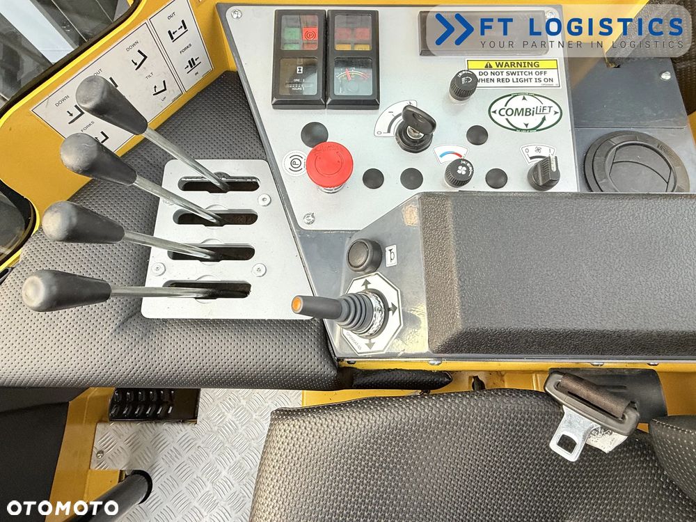 Combilift WÓZEK CZTEROKIERUNKOWY - WIELOKIERUNKOWY | COMBILIFT C4500 | DIESEL | DUPLEX 6000MM | POZYCJONER WIDEŁ | WOLNY SKOK | OGRZEWANIE | STAN IDEALNY | Szeroka oferta wózków czterokierunkowych i bocznych, dopasowanych do różnorodnych potrzeb i zastosowań - 19