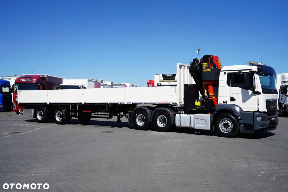 MAN TGS 33.510 / 6 X 4 / HDS PALFINGER PK 42 002 SH-E / WYSIĘG 17 M - 5