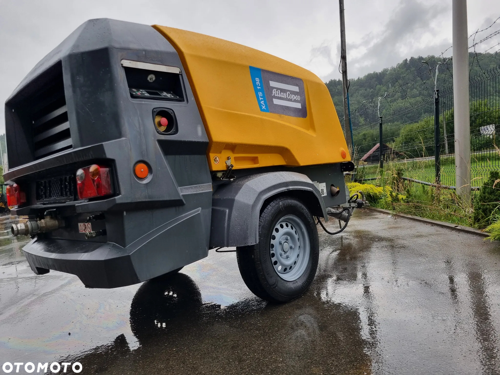 Atlas Copco XATS138 Kompresor Śrubowy Sprężarka 7,3m3 7-10bar Regulowane ciśnienie 2020 rok  687mtg z Norwegii - 9