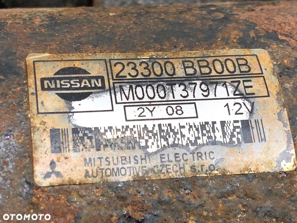 ROZRUSZNIK  NISSAN QASHQAI / QASHQAI +2 I (J10, NJ10, JJ10E) 2006 - 2014 1.6 86 kW [117 KM] benzyna - 4