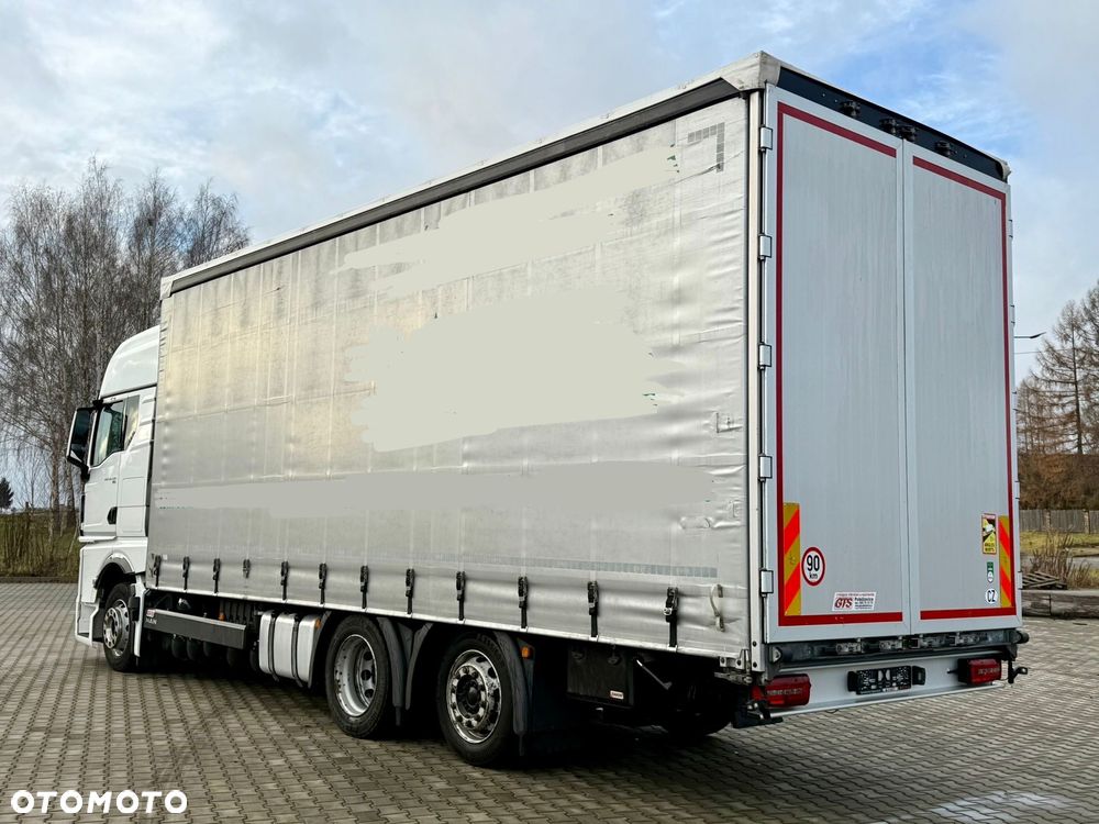 MAN TGX 26.470 / FIRANKA / 19 EUROPALET / XXL / NISKI PRZEBIEG / NOWY MODEL / 6X2 - 3