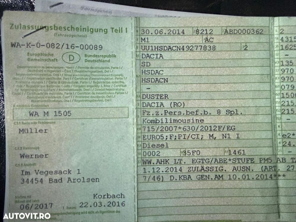 Dacia Duster dCi 110 FAP 4x4 Prestige - 4