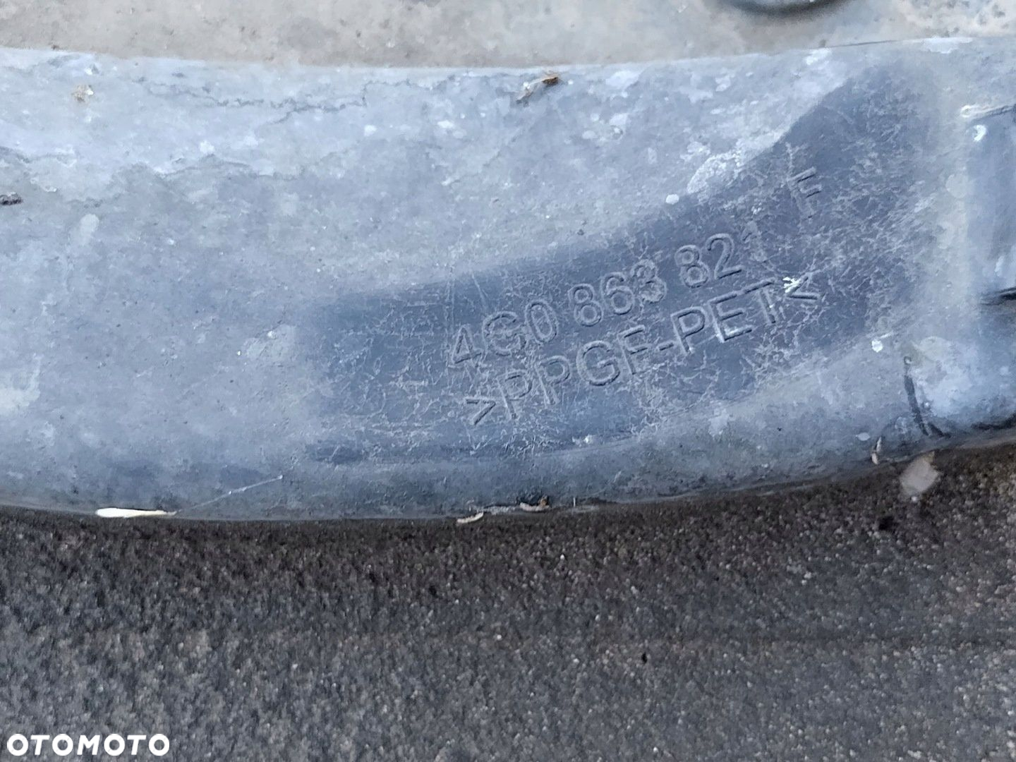 AUDI A6 S6 C7 4G LIFT 15-18 3.0 TDI OSŁONA PODŁOGA PŁYTA DOLNA SILNIKA - 4