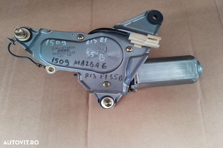Motoras stergator luneta GJ6J-67450A GJ6J-67450A Mazda 6 GG [2002 - 2 - 1