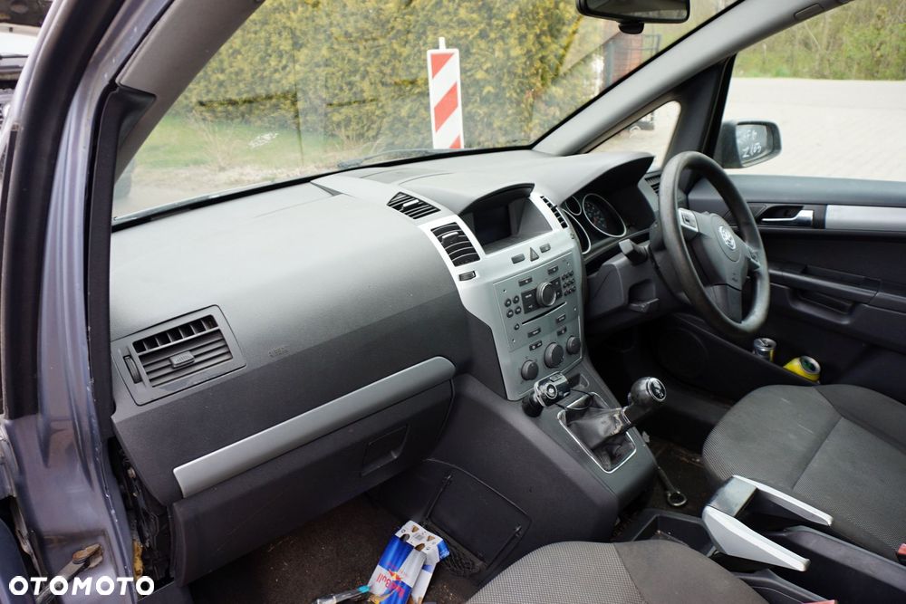 OPEL ZAFIRA B LIFT 2009 Z163 1.6 16V Z16EX1 105KM F17 419 SREBRNY na części - 9