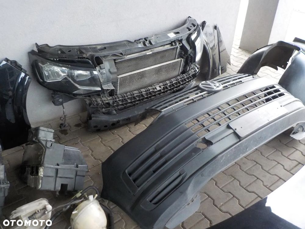 VW T6 2.0 TDI KOMPLETNY PRZÓD MASKA ZDERZAK BŁOTNIKI WZMOCNIENIE PAS PRZEDNI - 7