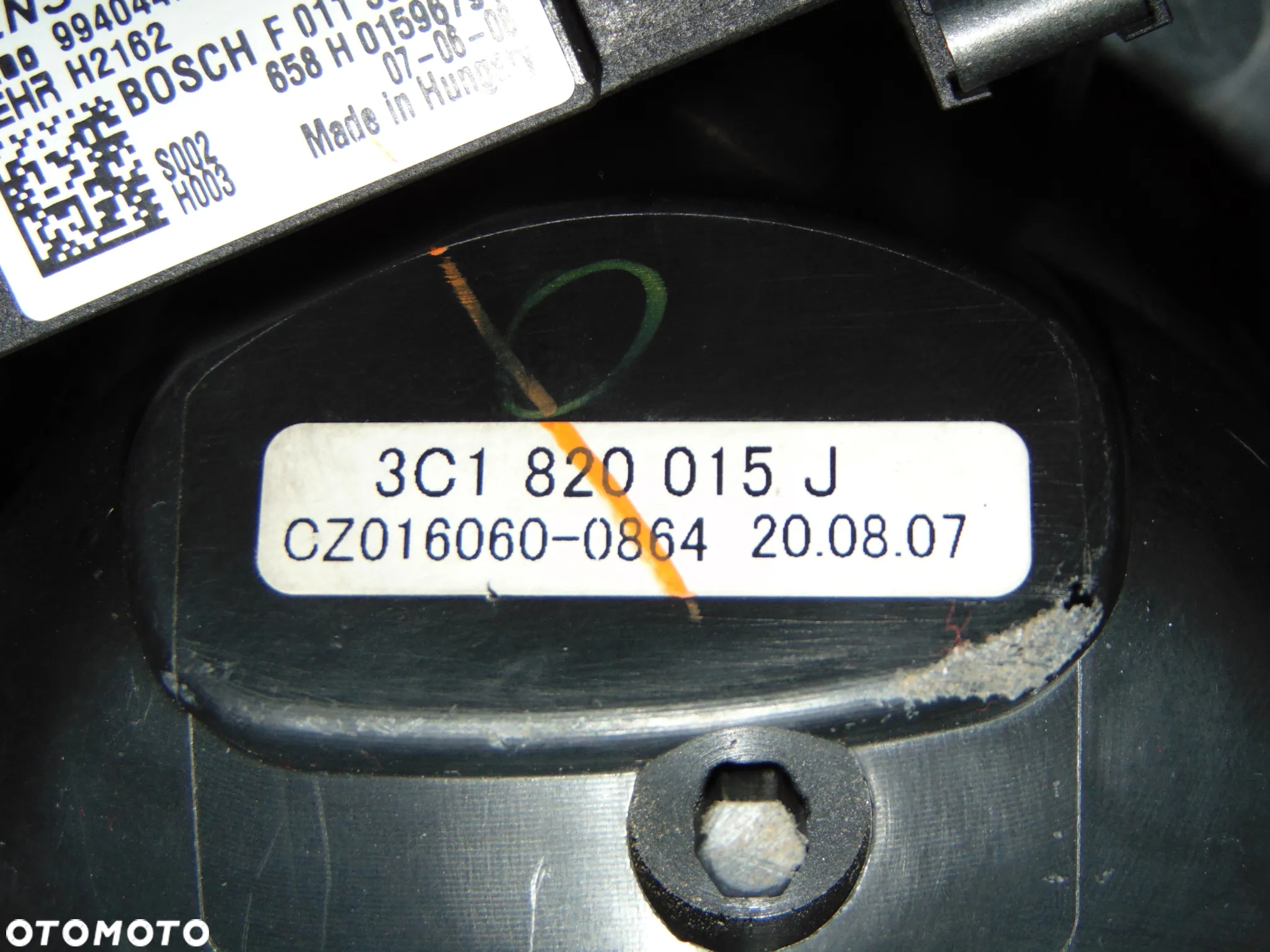 ORYGINAŁ dmuchawa wentylator nawiewu + moduł rezystor 3C1820015J 3C0907521B Audi A3 8P VW Volkswagen Passat B6 B7 Golf 5 V 6 VI Touran I Caddy 3 III Jetta EUROPA - 15