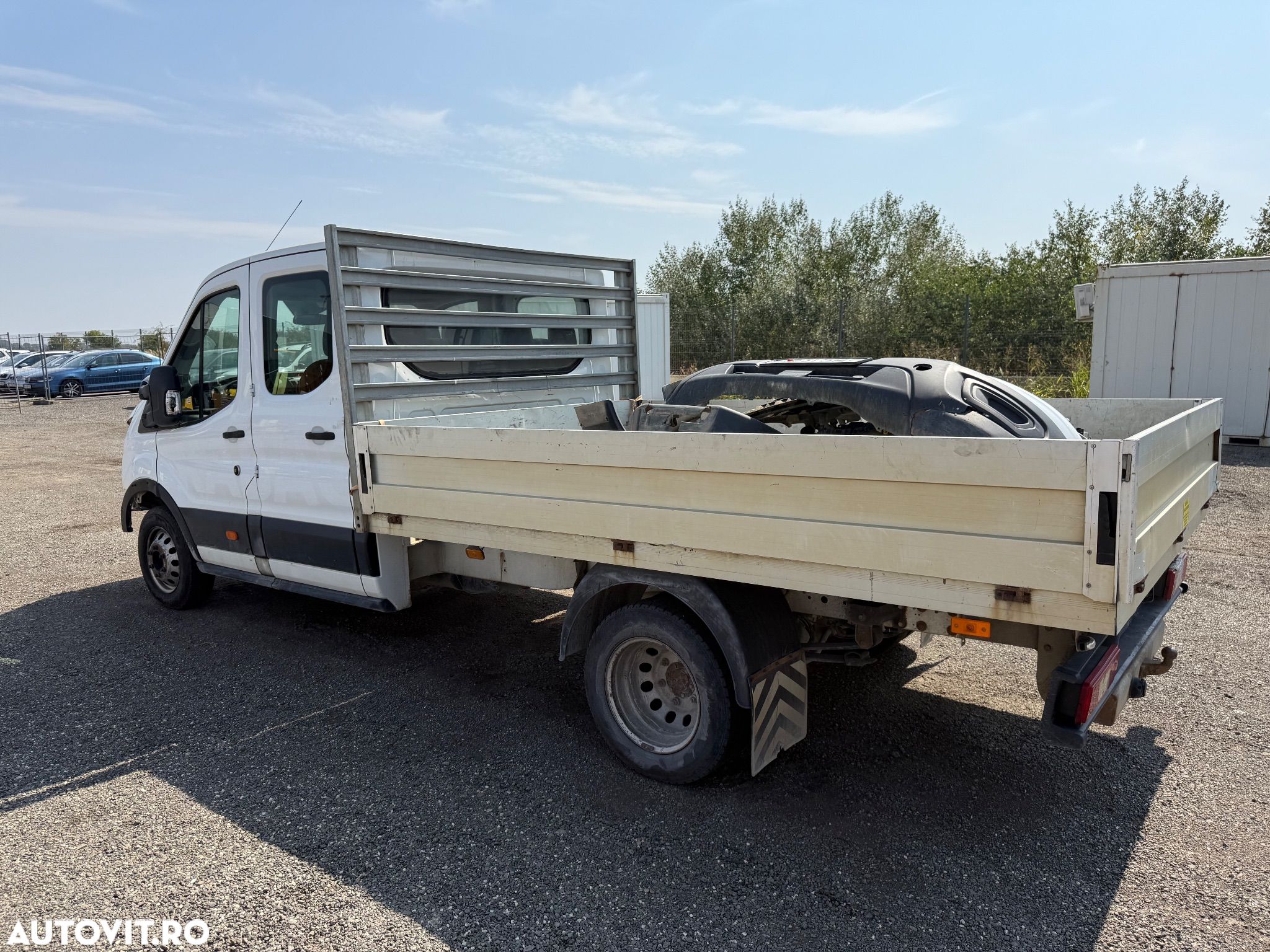 Ford an 2020 Transit 2.0tdi Punte Dubla 7 Locuri Dokka Bena Camioneta Clima AC Unic Proprietar de noua Reprezentanța Ford carosata Istoric Service Complet Carte service Km reali  NU Mercedes Sprinter VW crafter Boxer Iveco - 1