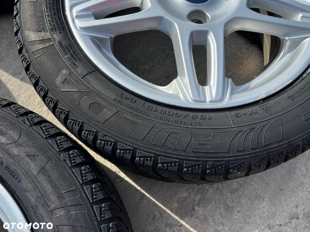 KOŁA FELGI OPONY CAŁOROCZNE ZIMOWE FORD FIESTA MK7 185/60 R15 - 11