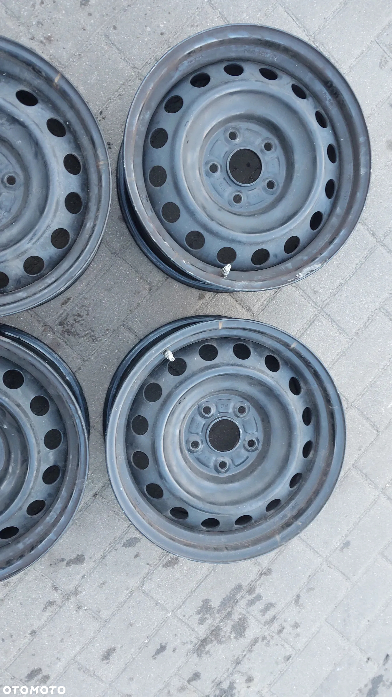 Komplet FELG STALOWYCH 16 5x114,3 TOYOTA AVENSIS AURIS  czujniki pw457-02009-sb - 3