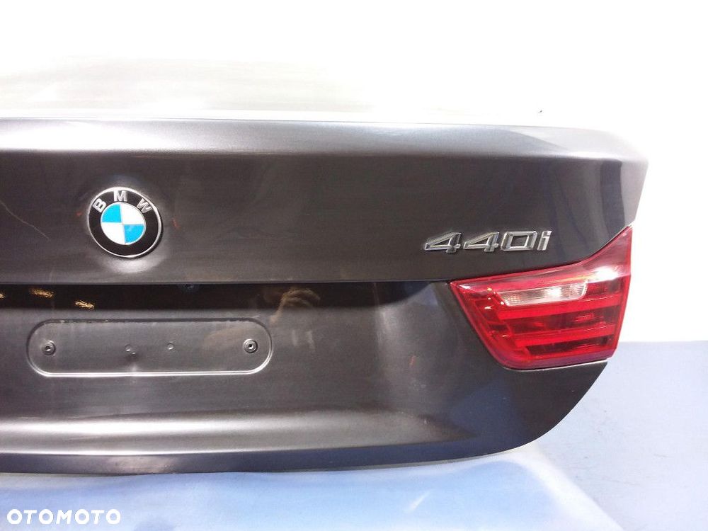 BMW 4 F36 GRAN COUPE KLAPA BAGAŻNIKA POKRYWA TYŁ TYLNA B39 - 6