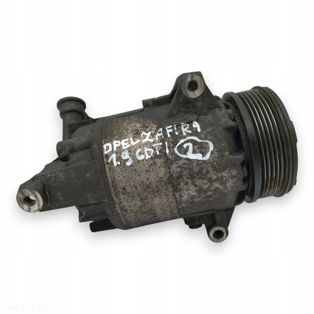 SPRĘŻARKA KLIMATYZACJI Opel Zafira B Astra H 1.9 CDTI 13318697 KU4 DELPHI - 7