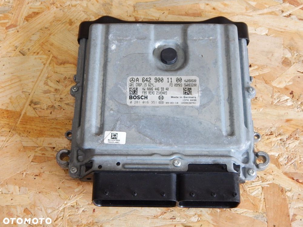mercedes e w207 komputer 0281016351 a6429001100 - 1