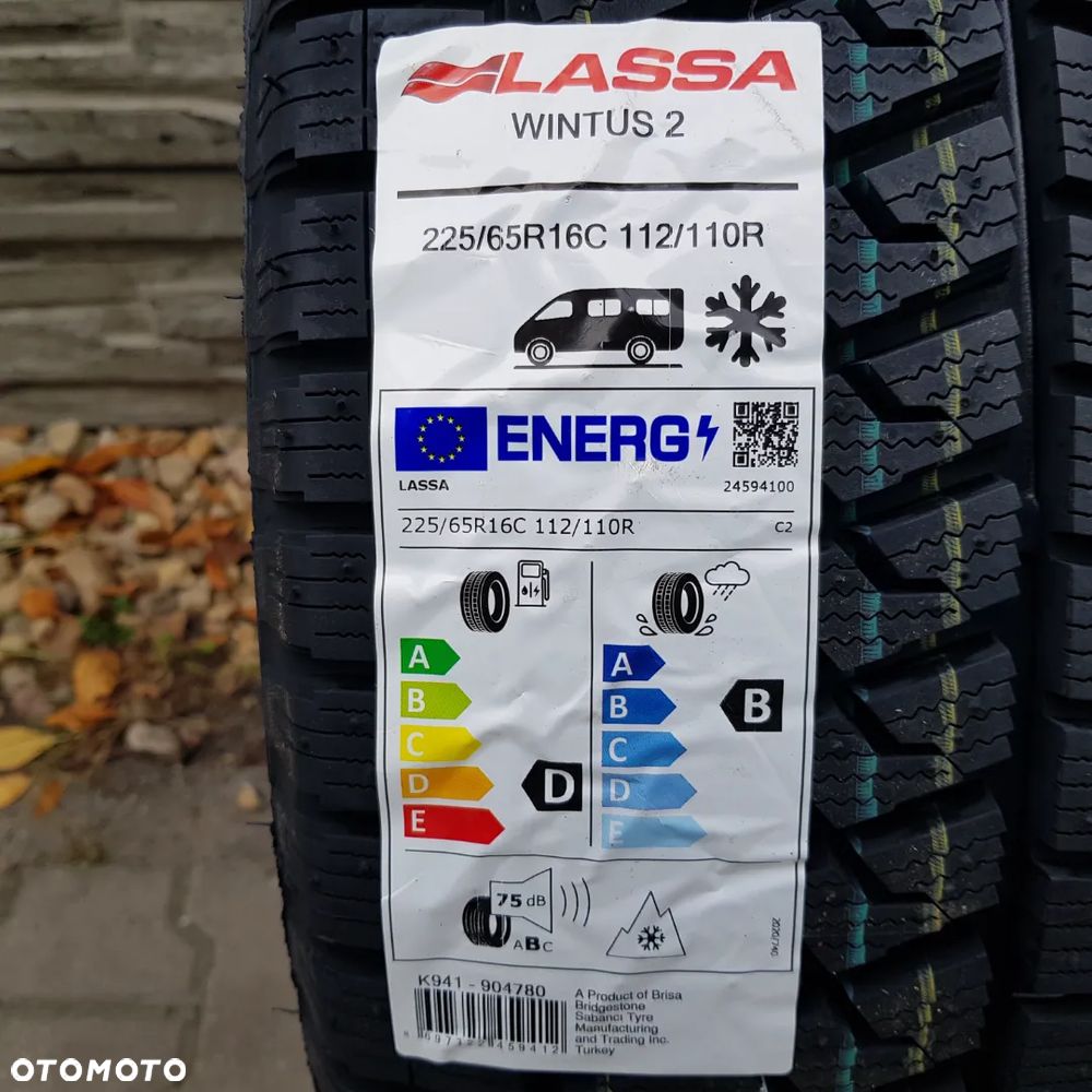 4x 225/65R16C Lassa Wintus 2 Nowy komplet opon zimowych Poznań - 2