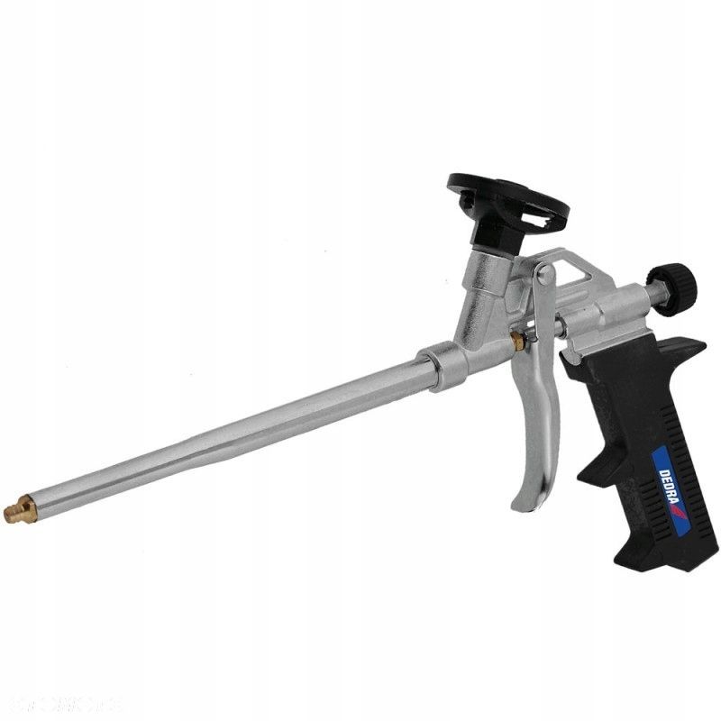 Pistolet do pianki montażowej, metalowy, mosiężna dysza - 1